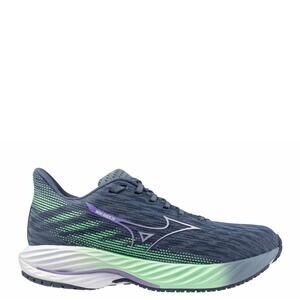 NEW MIZUNO women wave rider 28 running shoes in citadel - white